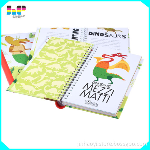 Comic and English Spiral Book Printing Hot Sale